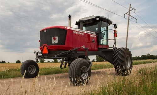 Massey Ferguson Wr9800 Series Sp Windrower And 2200 Series Square Baler Updated Tractor News